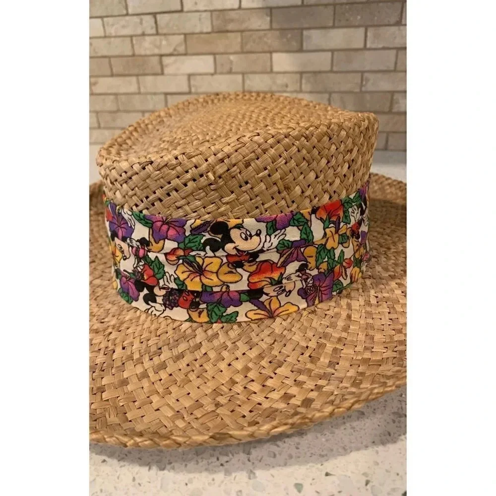 Vintage mickey tropical hat.‎ BL